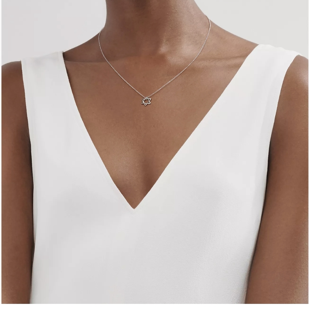 Tiffany & Co. Elsa Peretti Star of David necklace